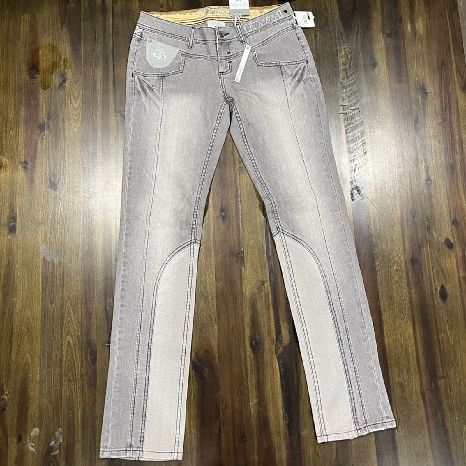 NBDN Nobrandedon NWT House of Deréon Beyoncé Jeans Diva Crest Skinny Size 30" / US 8 / IT 44 - 1 Thumbnail
