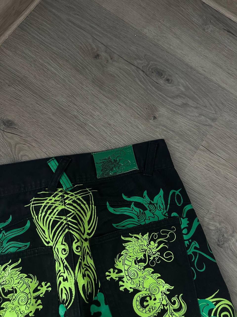 Christian Audigier × Ed Hardy × Vintage Vintage Ed Hardy Christian Audigier Style Pants Size US 30 / EU 46 - 9 Thumbnail