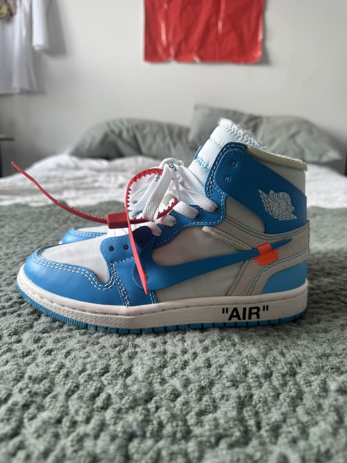 Nike × Off-White Off white jordan 1 unc Size US 5.5 / IT 35.5 - 1 Thumbnail