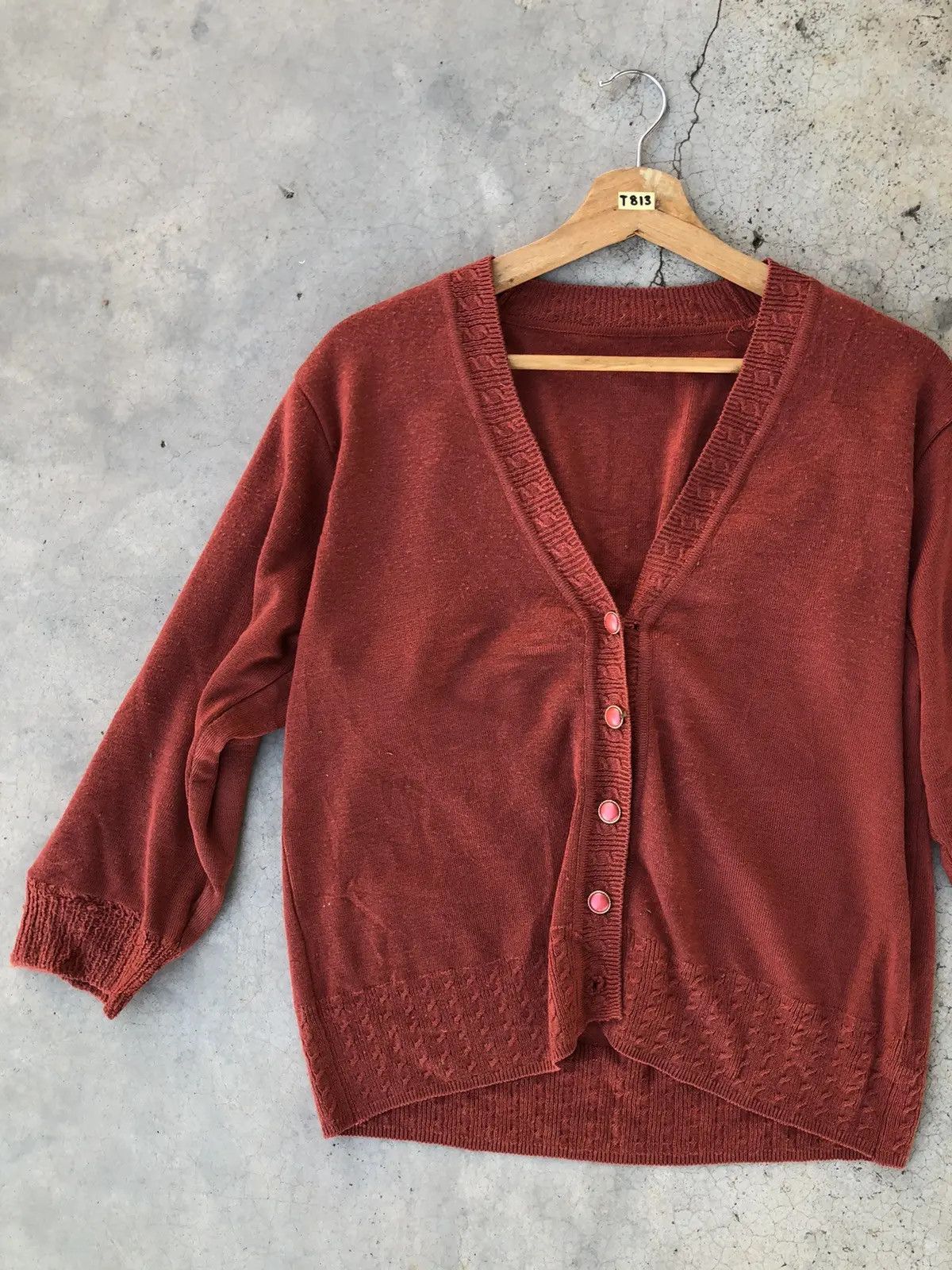 Japanese Brand Vintage Japanesebrand Cardigan Nice Design Size US M / EU 48-50 / 2 - 3 Thumbnail