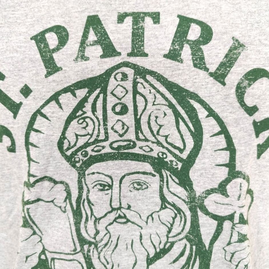 Vintage St Patricks Day T Shirt Mens Size Small Gray My Homeboy Paddys Beer Irish Fifth Sun Shirt Mens Small Gray Beer Holiday Humor Size US S / EU 44-46 / 1 - 3 Thumbnail