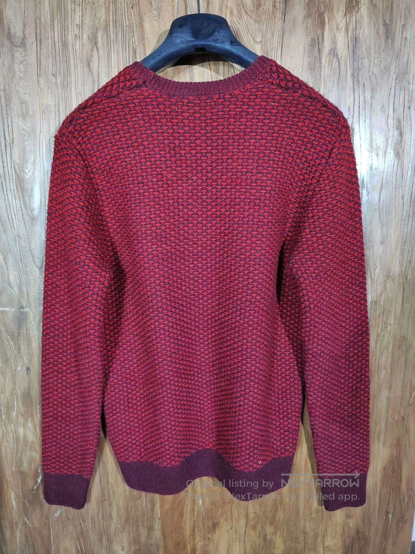 Burberry Burberry Men's Red Knit Sweater. Size US S / EU 44-46 / 1 - 6 Thumbnail