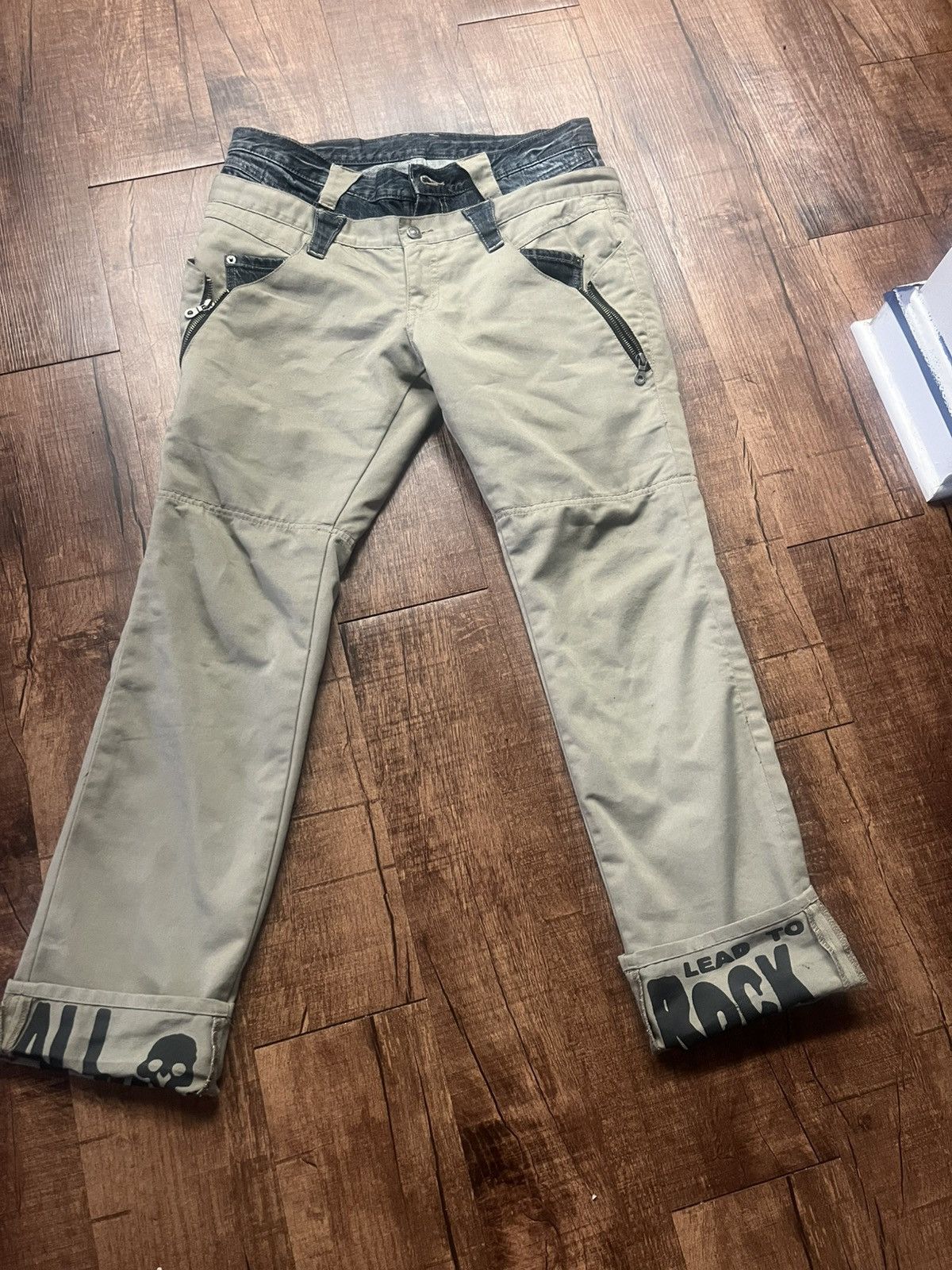 Japanese Brand × PPFM PPFM “ALL ROADS LEAD TO ROCK” Series jeans Size US 32 / EU 48 - 6 Thumbnail