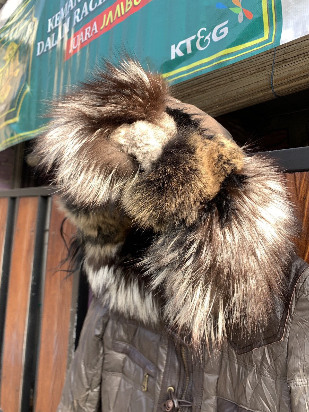If Six Was Nine × Japanese Brand × Le Grande Bleu (L.G.B.) japanese silver blue fox tibet lamb fur jacket Size US S / EU 44-46 / 1 - 10 Thumbnail