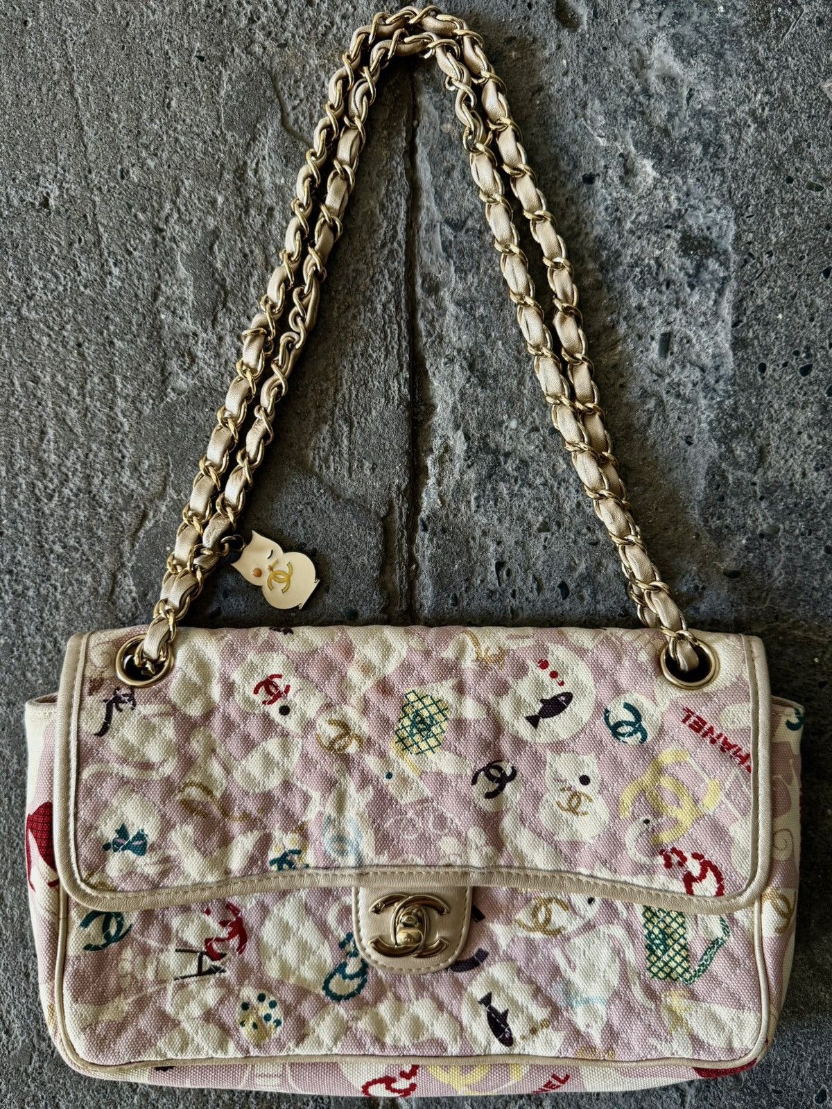 Chanel Chanel - Karl Lagerfeld - SS07 Pink Baby animals - Flap Bag Size ONE SIZE - 11 Thumbnail