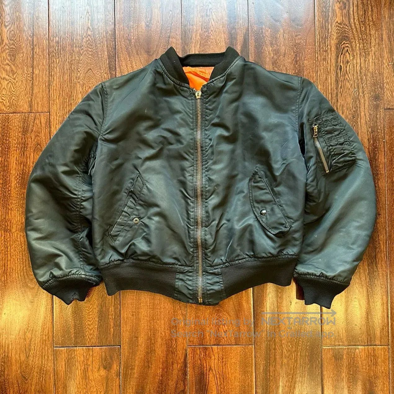 ジャケット・アウター 90s Vintage MA-1 Vetements image Archive Vintage Vintage 90s Hardcore MA1 Bomber Jacket Rave Gabber | Grailed