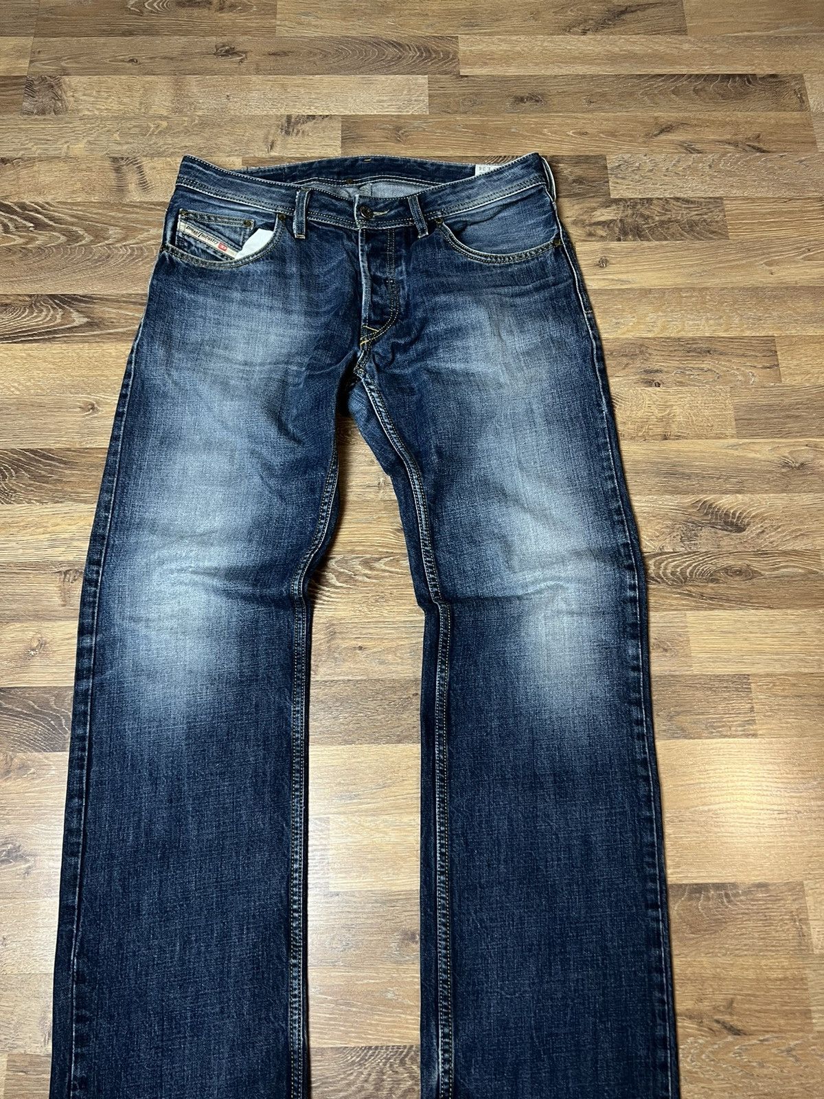 Diesel × If Six Was Nine × Japanese Brand Vintage Diesel Jeans Big Logo Distressed Baggy japanese 90s Size US 34 / EU 50 - 2 Thumbnail