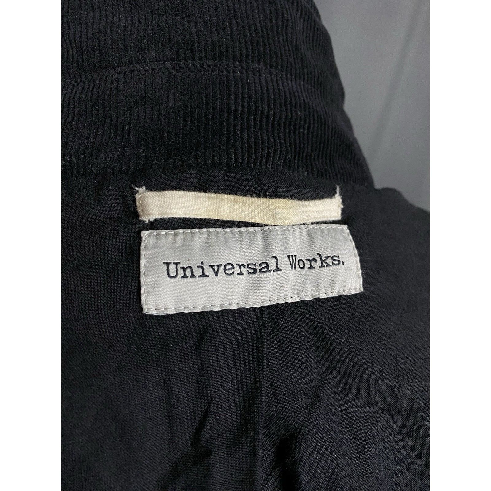 Universal Works Universal Works Men's Black Corduroy Sportcoat Utility Blaze Size 54R - 9 Thumbnail
