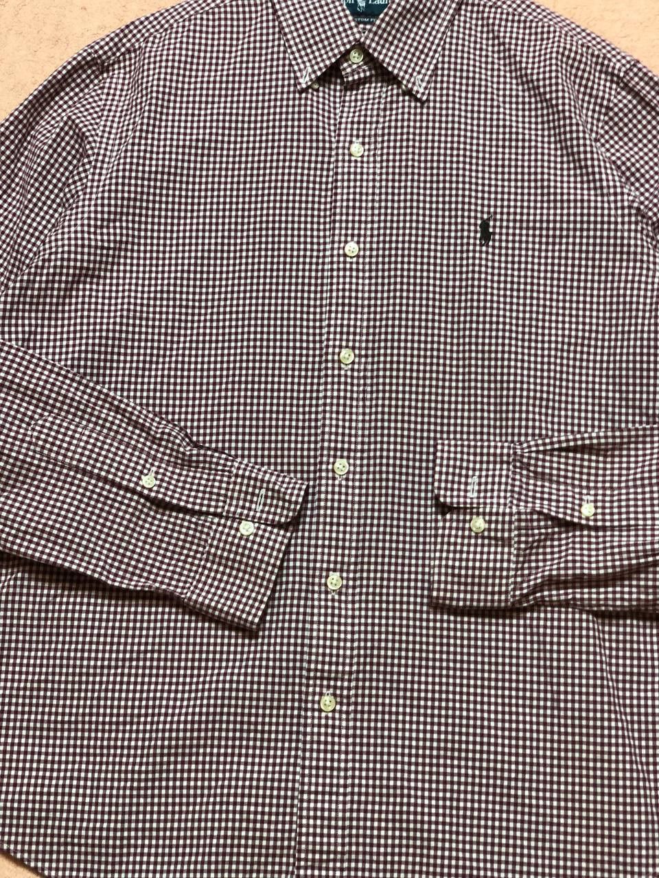 Ralph Lauren Vintage print shirt Ralph Lauren crazy Y2K custom fit Size US M / EU 48-50 / 2 - 7 Thumbnail
