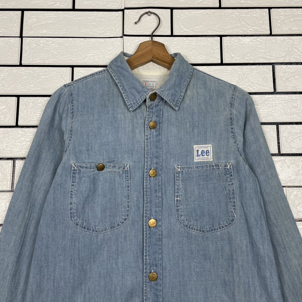Lee Lee Union Made Sanforized Long Jacket Size S / US 4 / IT 40 - 2 Thumbnail
