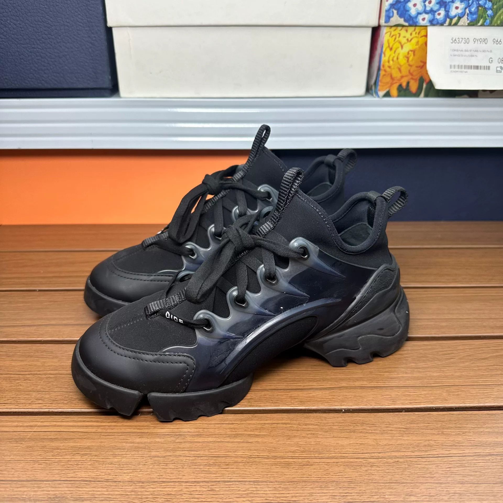 Dior Dior Casual Black Lowtop Sneakers it_34 Women Size US 4 / IT 34 - 1 Thumbnail