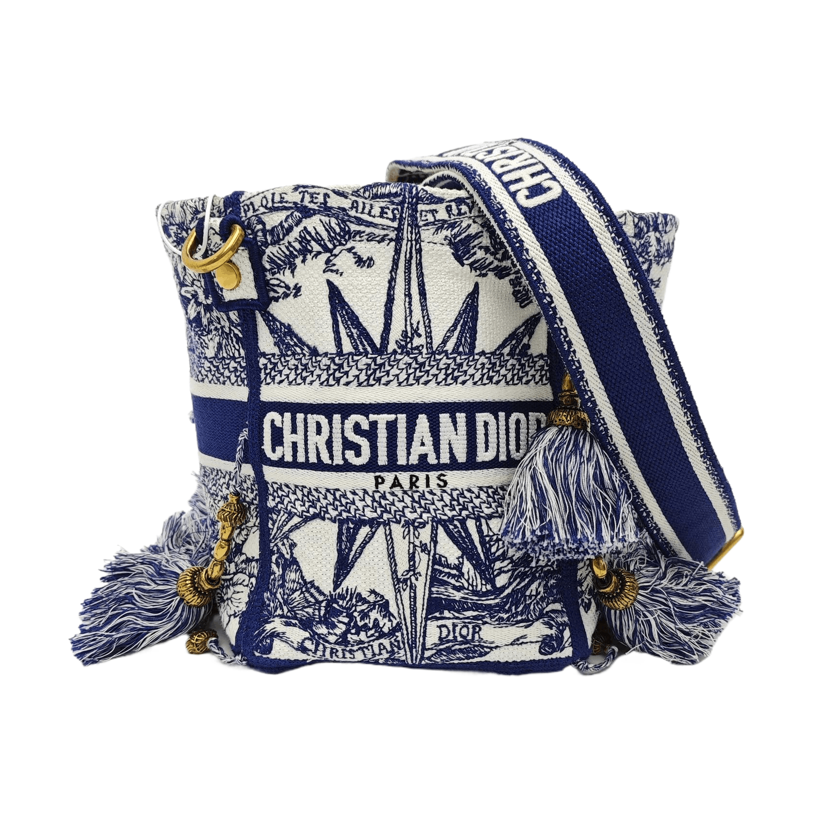 Dior Dior D-Bubble Canvas Jacquard Bucket Bag Size ONE SIZE - 1 Thumbnail