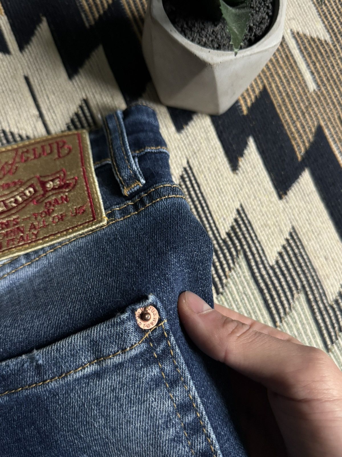 Dsquared2 ❗️Rare❗️Dsquared2 Denim True Artist Club Jeans Size US 32 / EU 48 - 12 Thumbnail