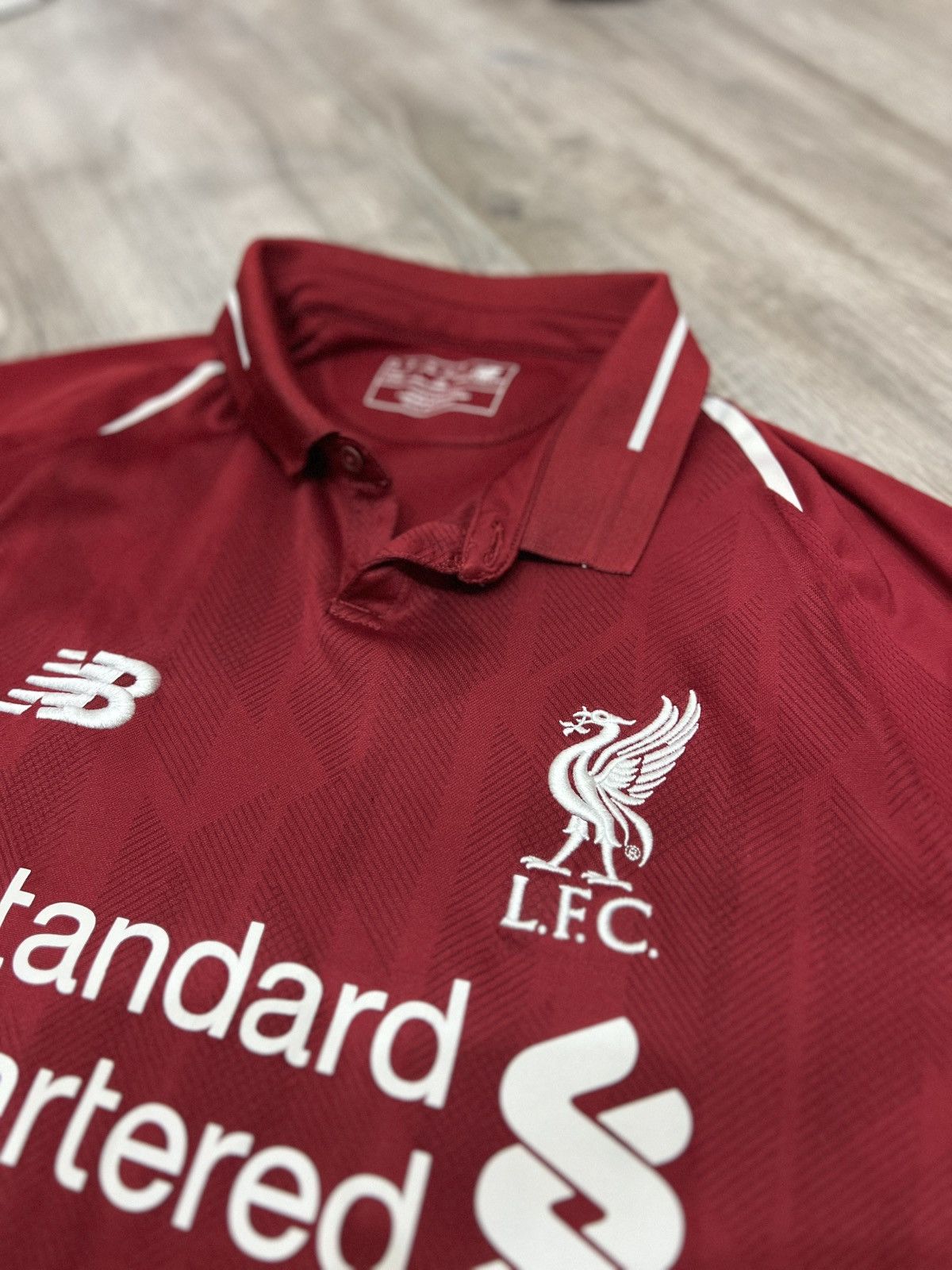 New Balance × Vintage Liverpool Red Short Sleeve Football Shirt Size US M / EU 48-50 / 2 - 3 Thumbnail