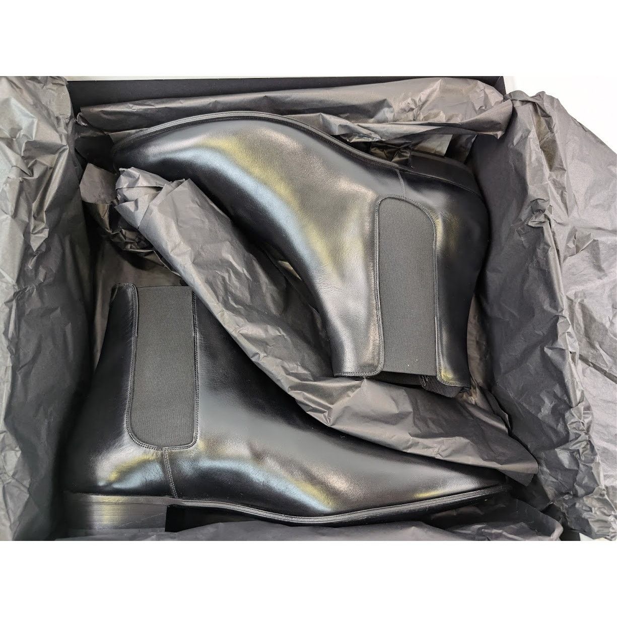 Celine o1rshd1 Boots in Black Size US 12 / EU 45 - 17 Thumbnail