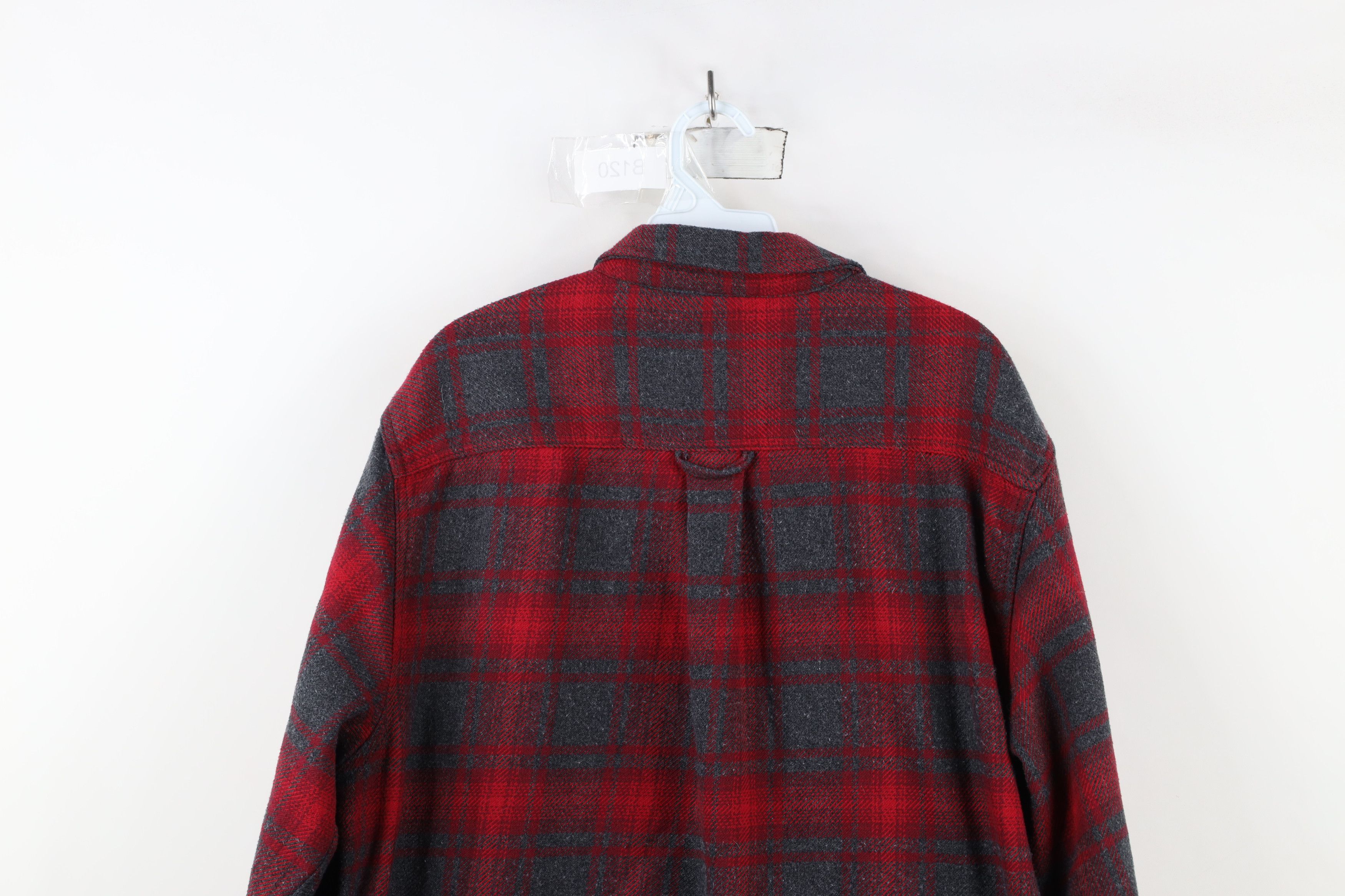 Orvis × Vintage Vintage Orvis Heavy Flannel Button Shirt Jacket Jac Shirt Size US L / EU 52-54 / 3 - 13 Thumbnail