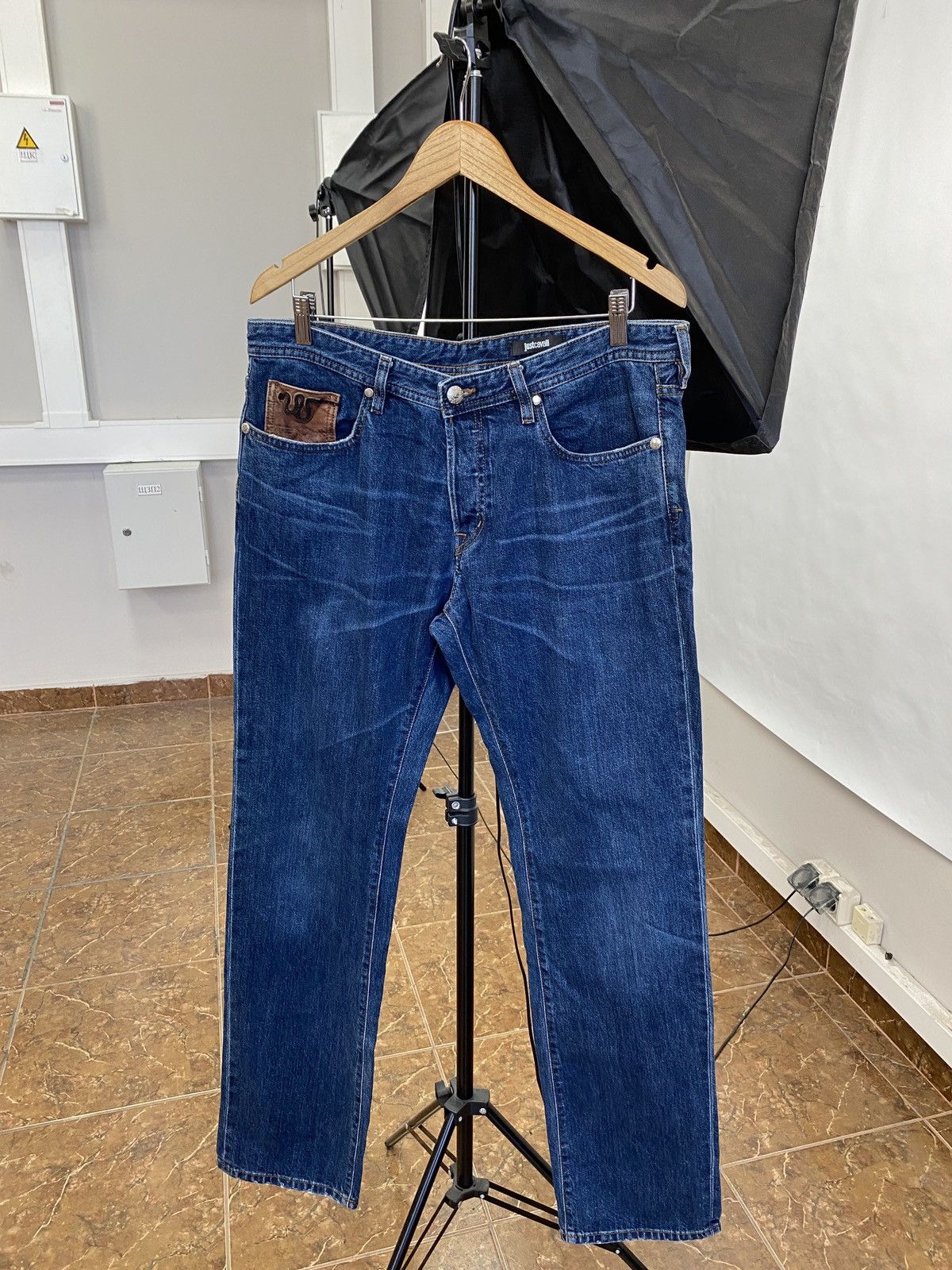 Just Cavalli Just Cavalli Roberto Cavalli Jeans Rare Retro Hype Y2K Size US 34 / EU 50 - 1 Thumbnail