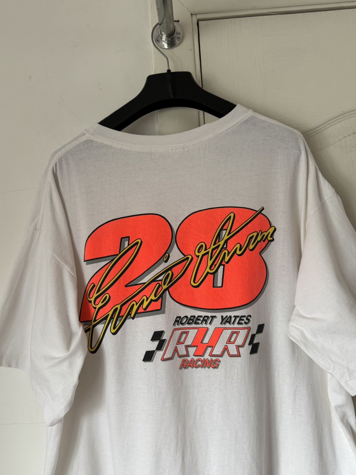 NASCAR Vintage 1993 Ernie Irvan NASCAR Racjng Printed T Shirt Size US XL / EU 56 / 4 - 5 Thumbnail