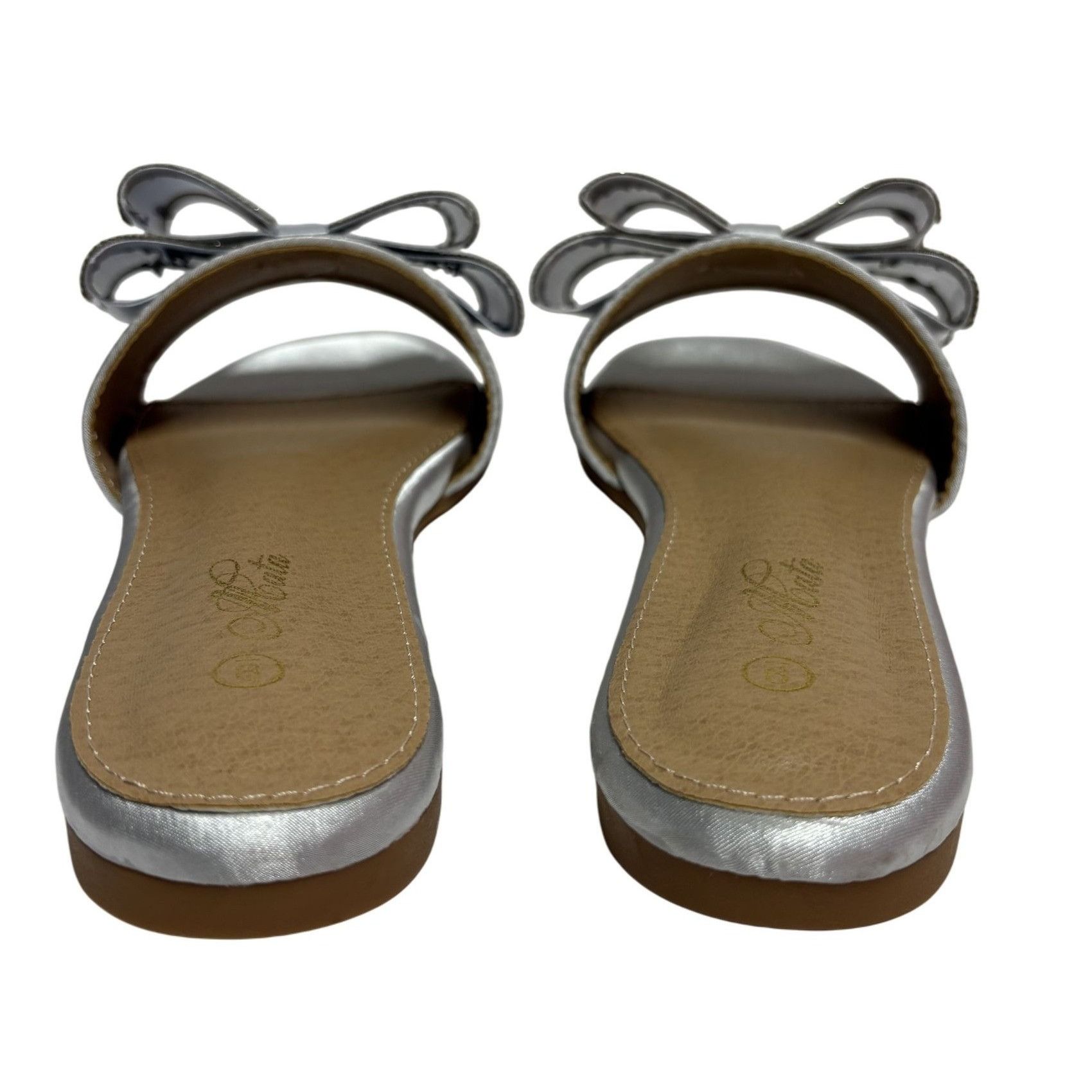 Other MATA SHOES / Welcome / Silver / Embellished Slide / Sandals Size US 9 / IT 39 - 3 Thumbnail