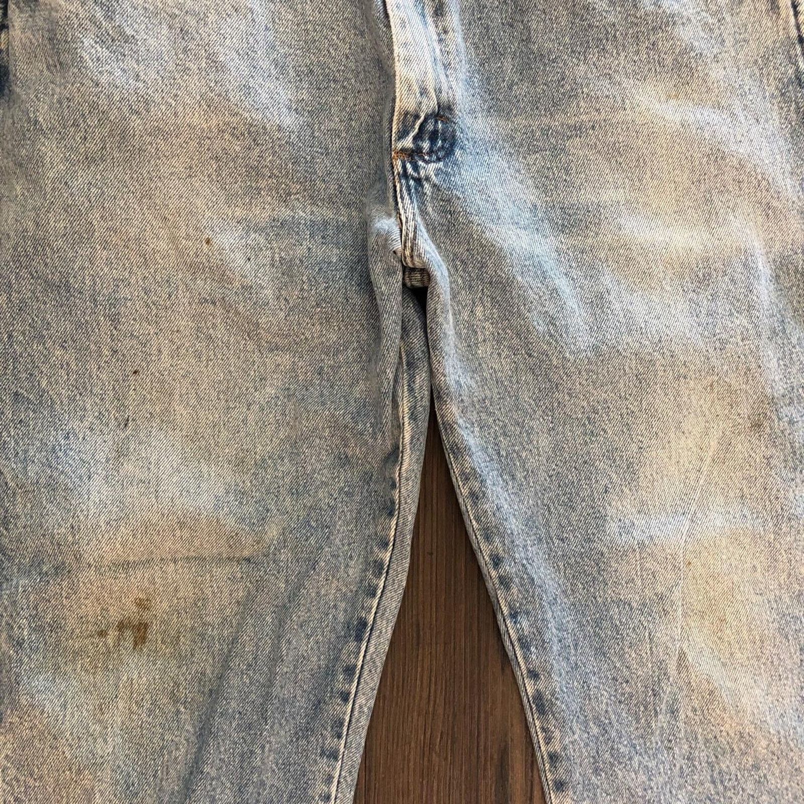 Other Men’s Distressed Rustler Denim Jeans Size: 36x29 Size US 36 / EU 52 - 5 Thumbnail
