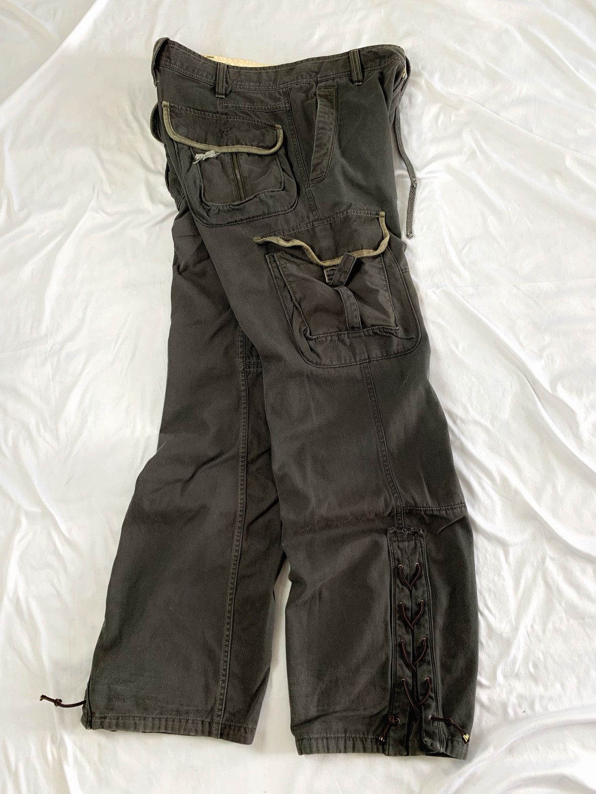Le Grande Bleu (L.G.B.) Laceup diesel archive pant multipocket Size US 32 / EU 48 - 10 Thumbnail