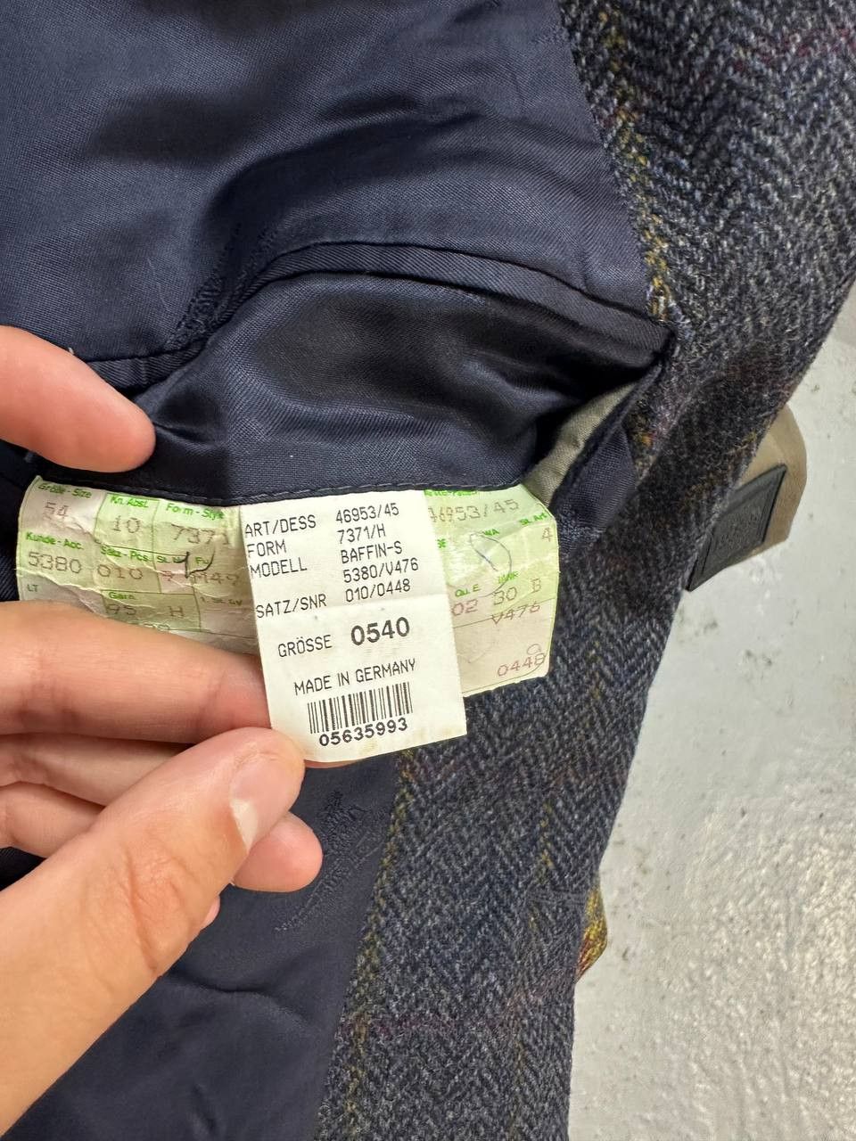 Burberry Burberry London Blazer Size 54R - 6 Thumbnail