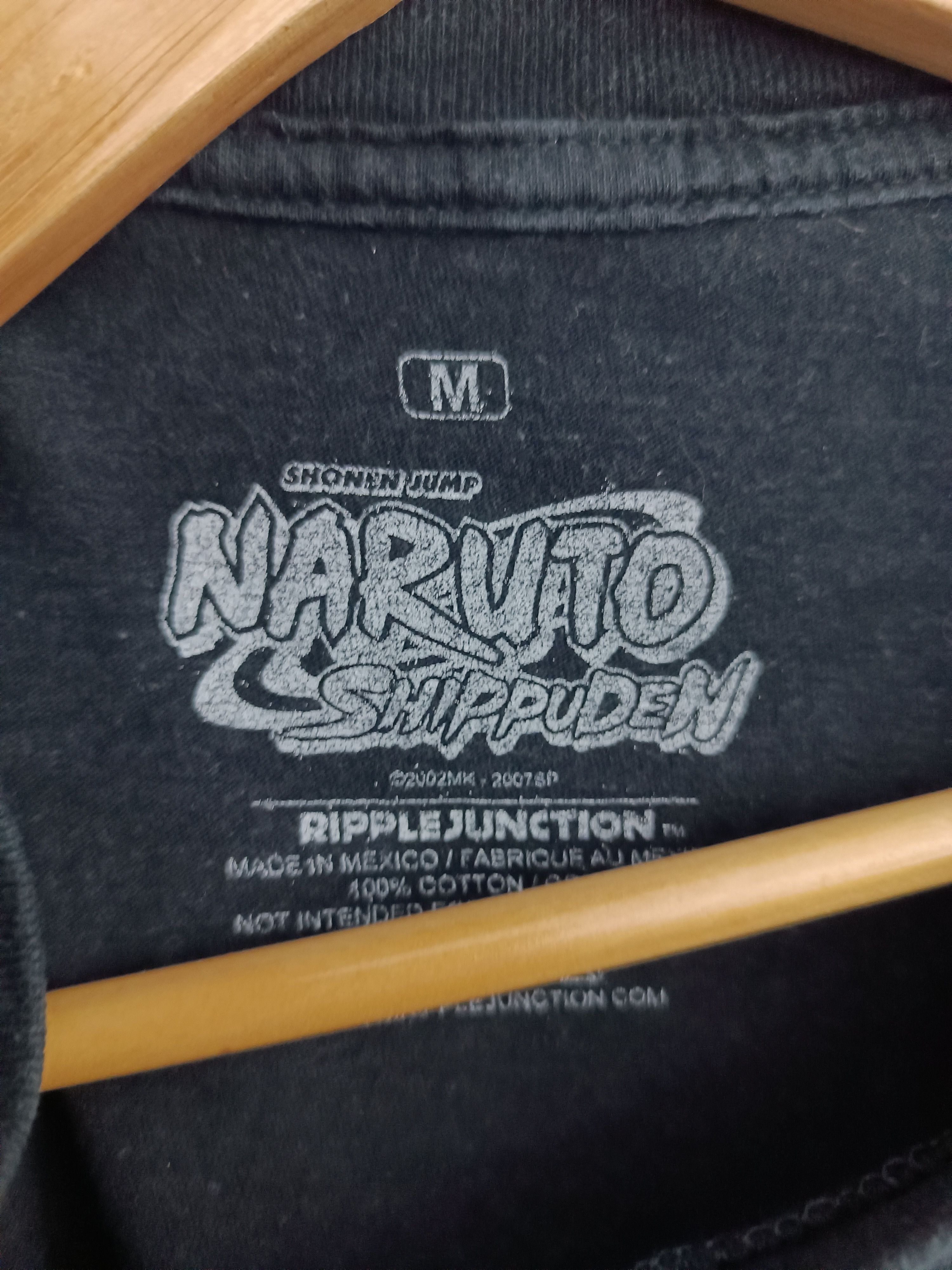 Anime VINTAGE NARUTO KAKASHI SASUKE LINEUP TEE bleach one piece Size US M / EU 48-50 / 2 - 7 Thumbnail