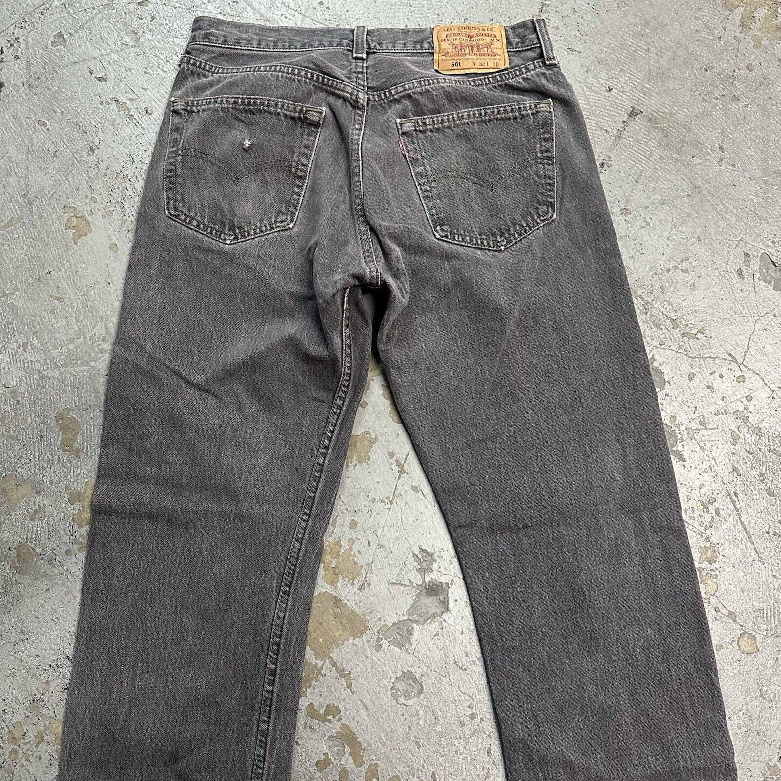 Levi's × Unsound Rags × Vintage Vintage Levi’s 501 Faded Black Denim Jeans Size 32x30 Size US 32 / EU 48 - 5 Thumbnail