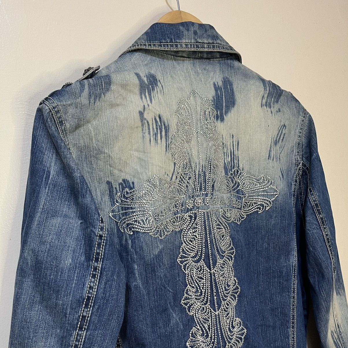 A&G Rock Rare A&G Amal Guessous x Sex Pistols Biker Denim Jacket Size US L / EU 52-54 / 3 - 16 Thumbnail