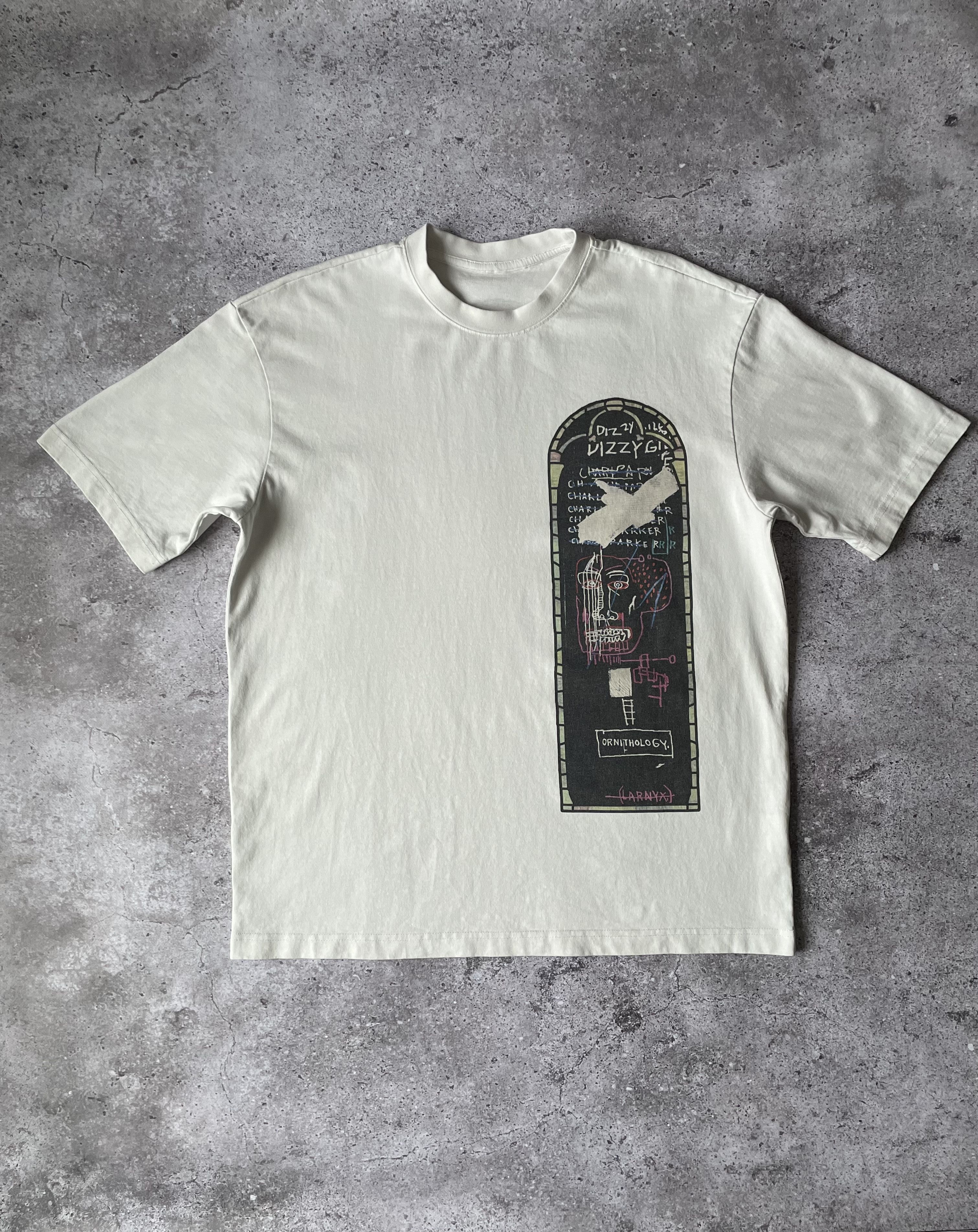Jean-Michel Basquiat Jean-Michel Basquiat x H&M Graphic Art Tee Cream Size M Size US M / EU 48-50 / 2 - 1 Thumbnail