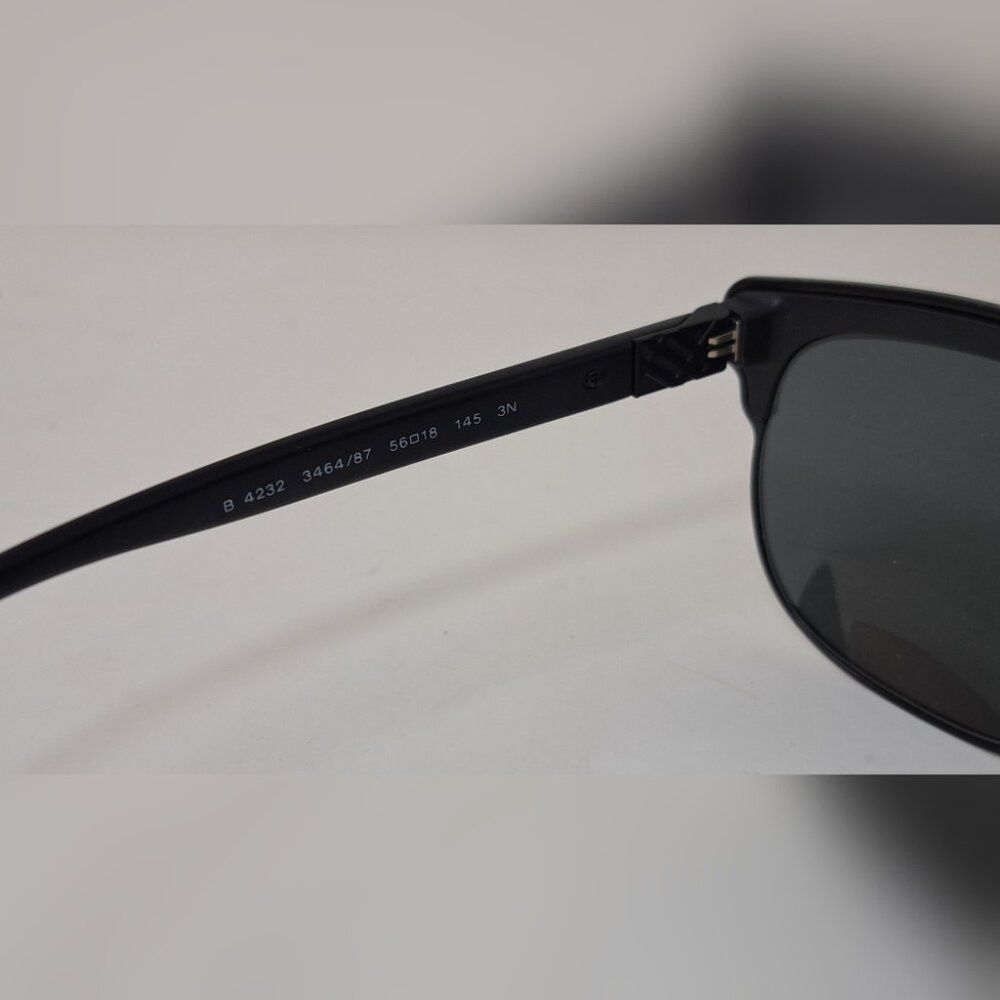 Burberry Burberry Women's Sunglasses Frames Only Round Black Matte B Size ONE SIZE - 4 Thumbnail