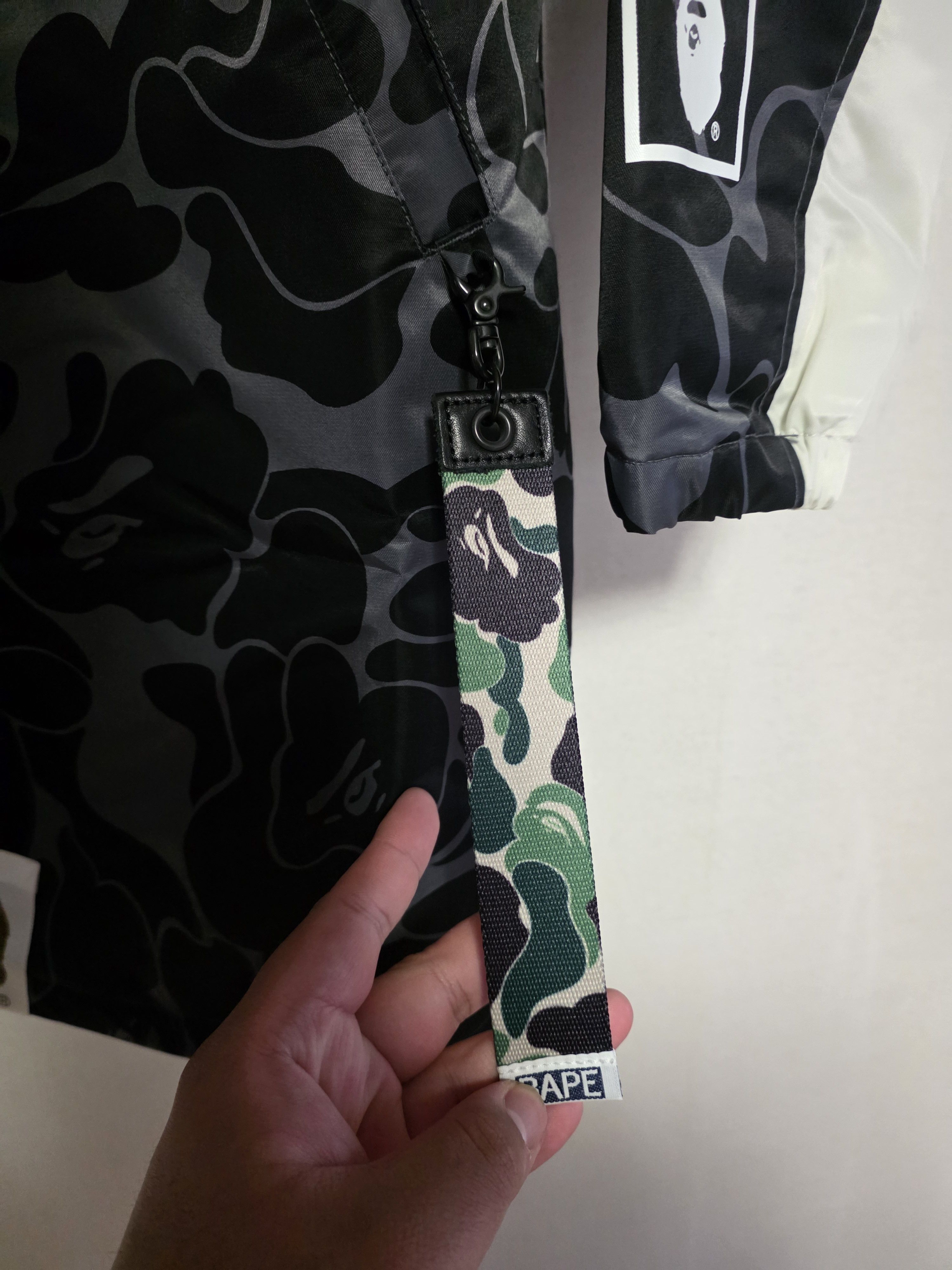 Bape BAPE Ultra Rare ABC Giant Black Camo Long Jacket (Grail) Size US S / EU 44-46 / 1 - 4 Thumbnail