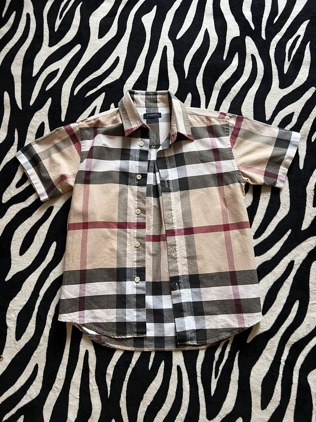Burberry Burberry Kids Check Nova shirt size 8Y Size US XXS / EU 40 - 4 Thumbnail