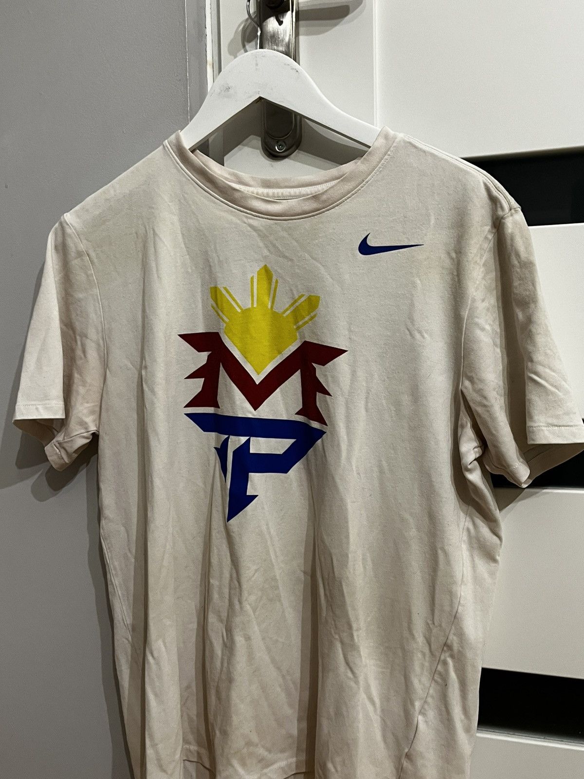 Nike × Vintage Rare manny pacquiao nike tee vintage Size US L / EU 52-54 / 3 - 3 Thumbnail