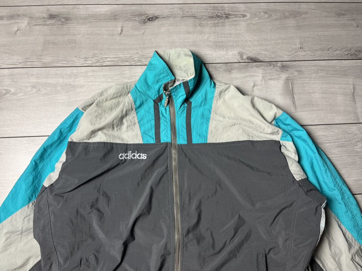 Adidas Adidas sport jacket vintage size XXLarge Size US XXL / EU 58 / 5 - 3 Thumbnail