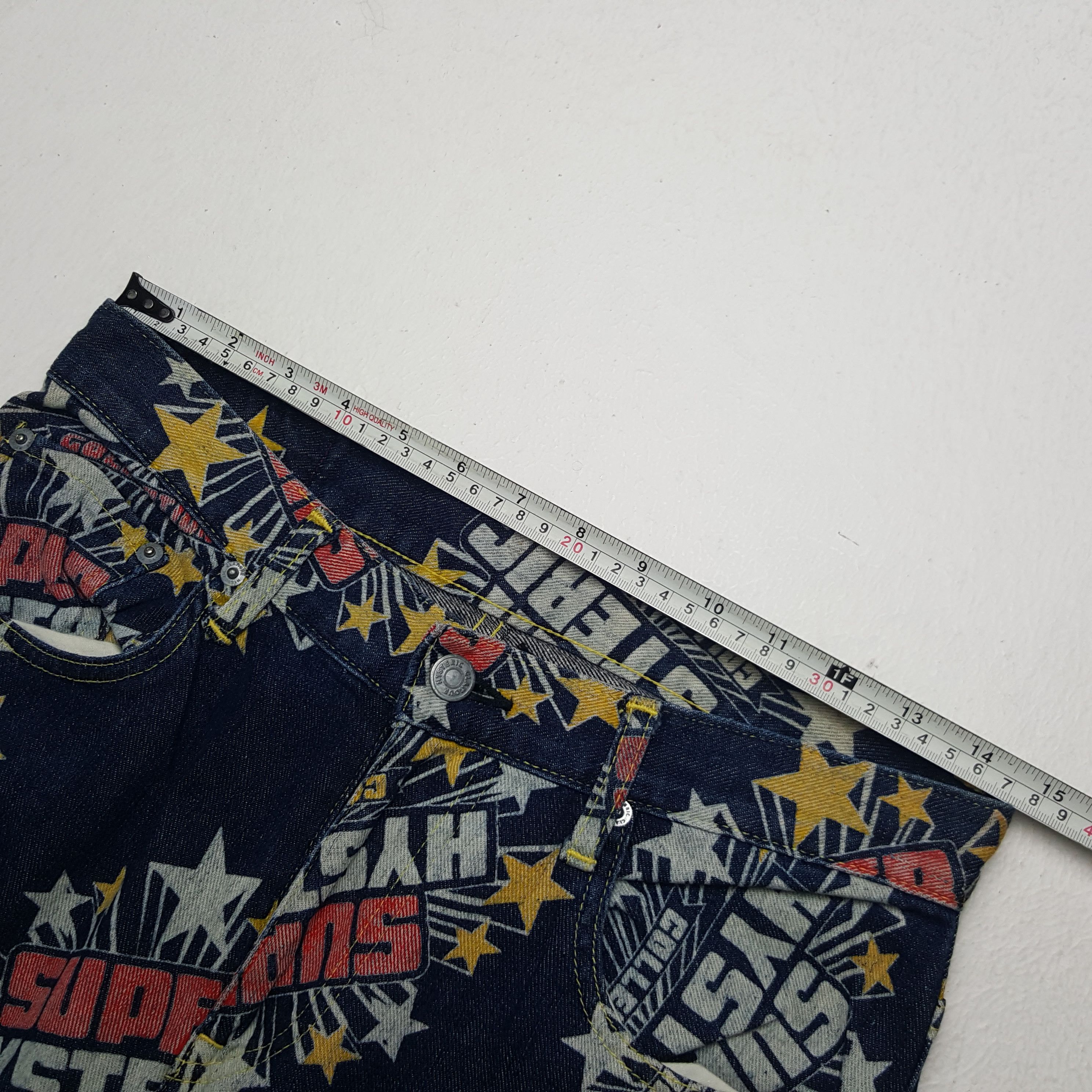 Hysteric Glamour Vintage Hysteric Glamour Japanese Brand Overprint Denim Jean Size US 29 - 9 Thumbnail