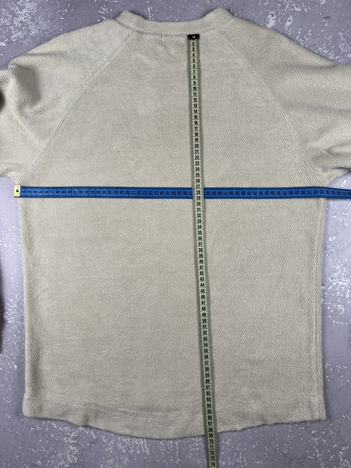 Burberry Vintage Y2K Thomas Burberry Sport Creamy Fleece Sweatshirt Size US S / EU 44-46 / 1 - 9 Thumbnail