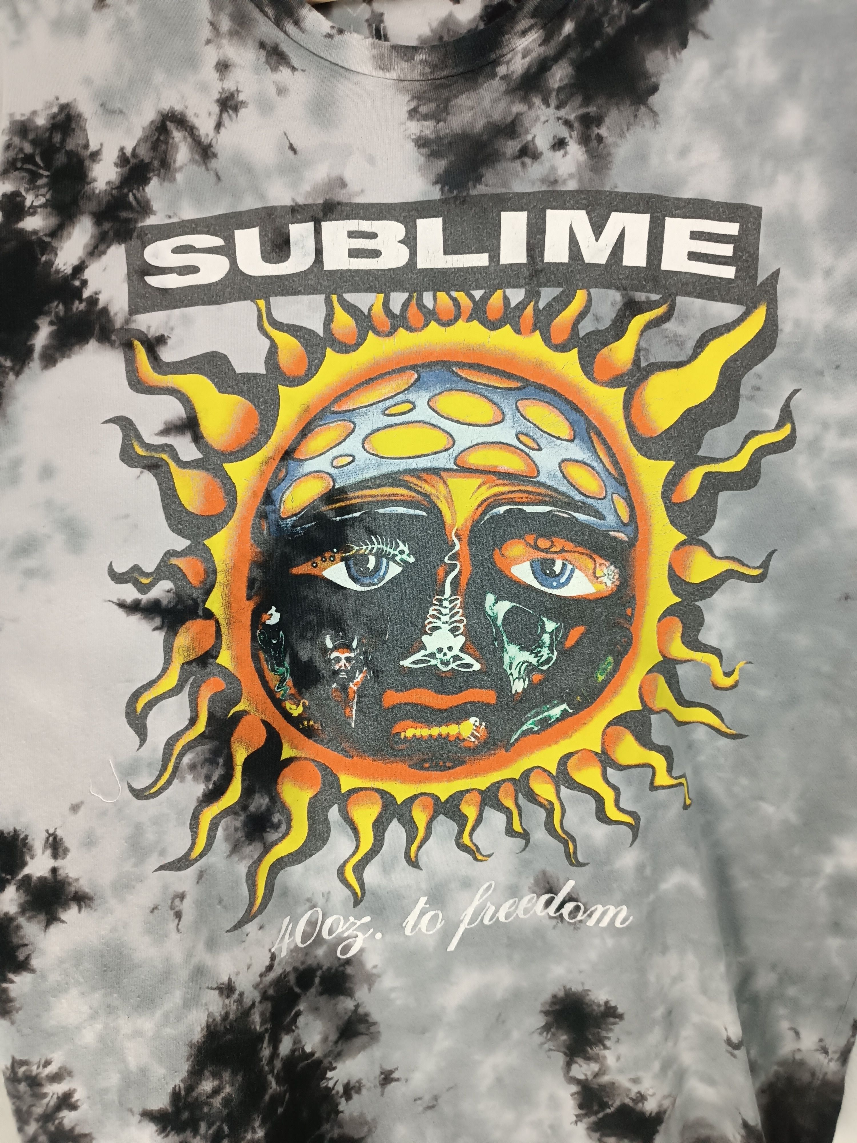 Sublime VINTAGE SUBLIME 40z OF FREEDOM TIE DYE PUNK SKA TEE IVY NOFX Size US M / EU 48-50 / 2 - 11 Thumbnail