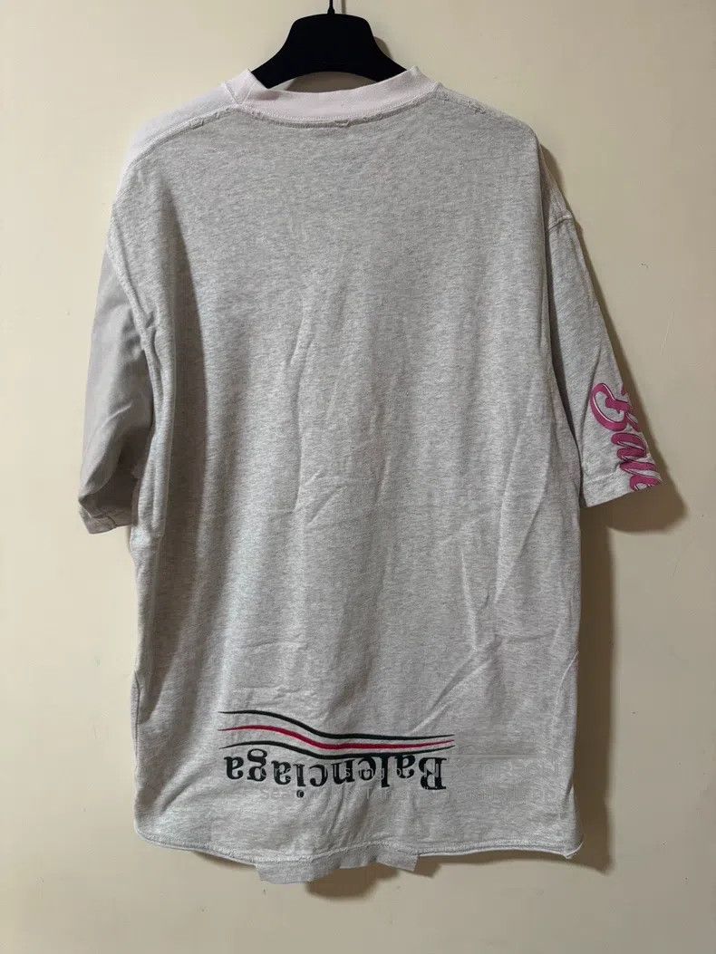 Balenciaga Balenciaga Coca-Cola Embroidery Short Sleeve T-Shirt Size US M / EU 48-50 / 2 - 2 Thumbnail