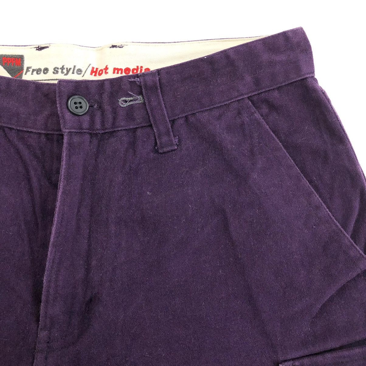 Japanese Brand × PPFM Vintage PPFM Free Style Purple Cargo Pants Size US 30 / EU 46 - 5 Thumbnail
