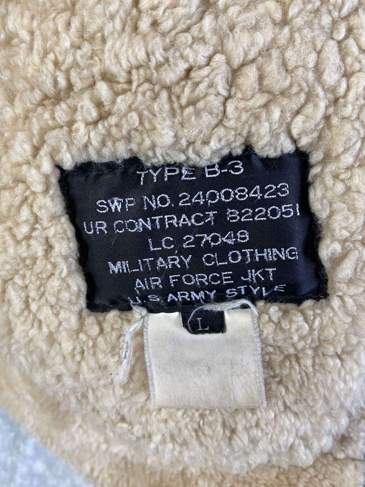 Other Lambland B-3 Sheepskin Bomber Flying Aviator Jacket Size US L / EU 52-54 / 3 - 8 Thumbnail