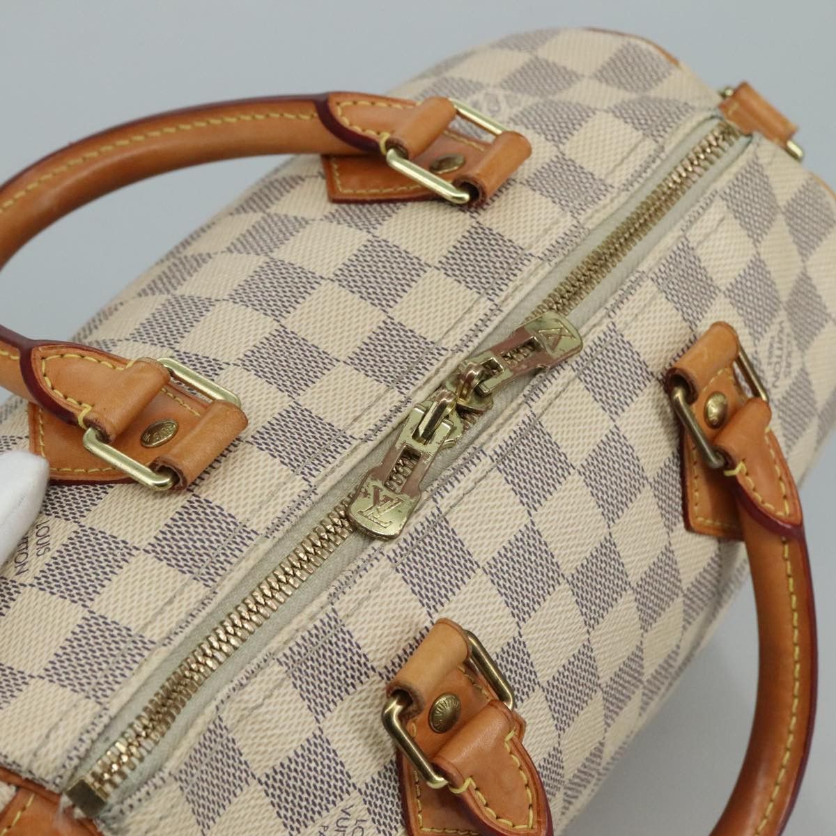 Louis Vuitton LOUIS VUITTON Damier Azur Speedy Bandouliere 25 Hand Bag Size ONE SIZE - 6 Thumbnail