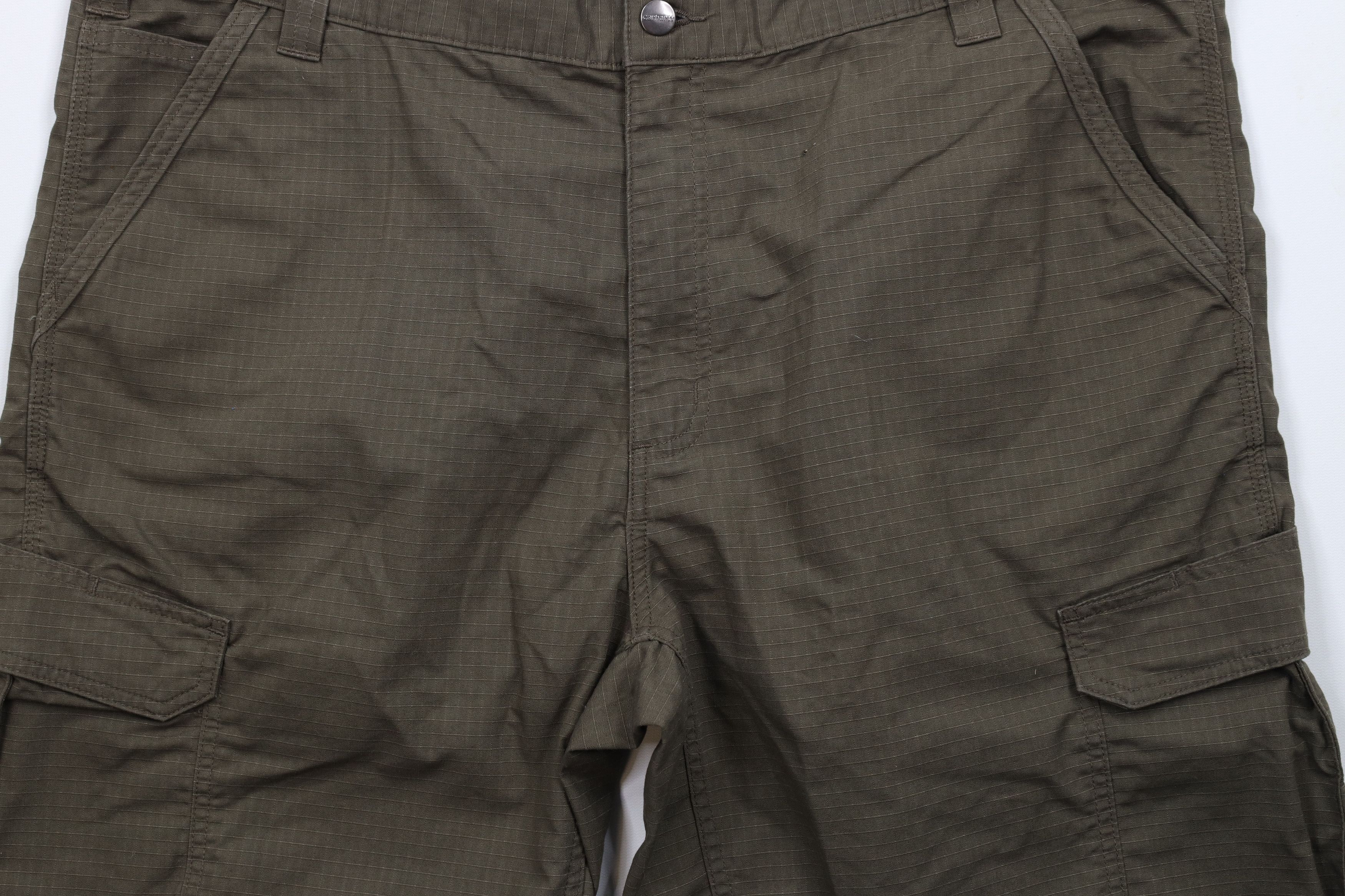 Carhartt × Vintage Vintage Y2K Carhartt Spell Ripstop Relaxed Fit Cargo Shorts Size US 42 / EU 58 - 3 Thumbnail