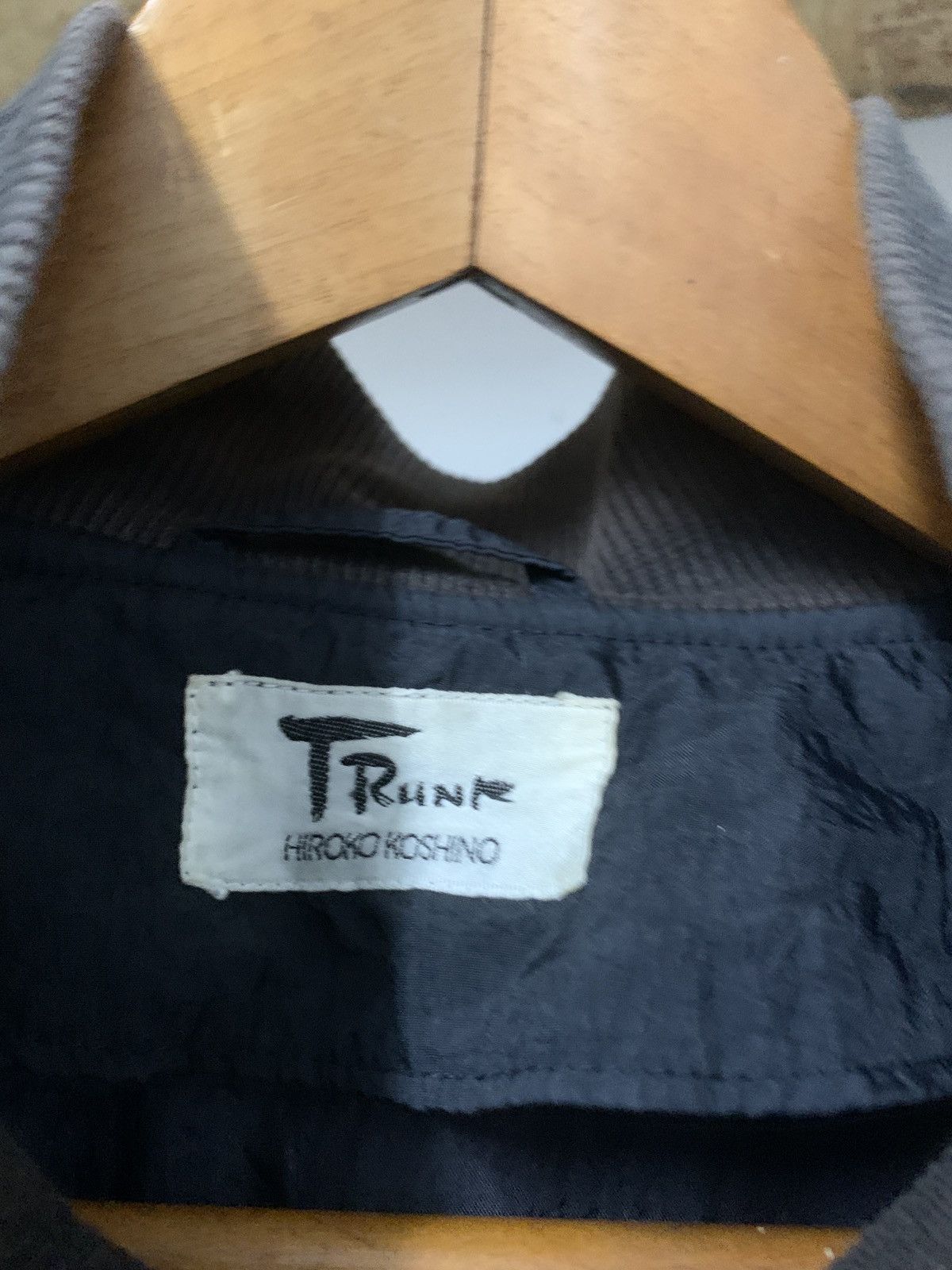 Japanese Brand Archive 1997 Hiroko Koshino Automne Hiver Collection Bomber Size US XL / EU 56 / 4 - 6 Thumbnail