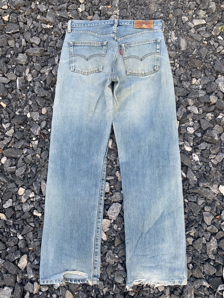 Levi's VINTAGE LEVI’S 502 BIG E SELVEDGE FADED DISTRESSED DENIM Size US 31 - 10 Thumbnail