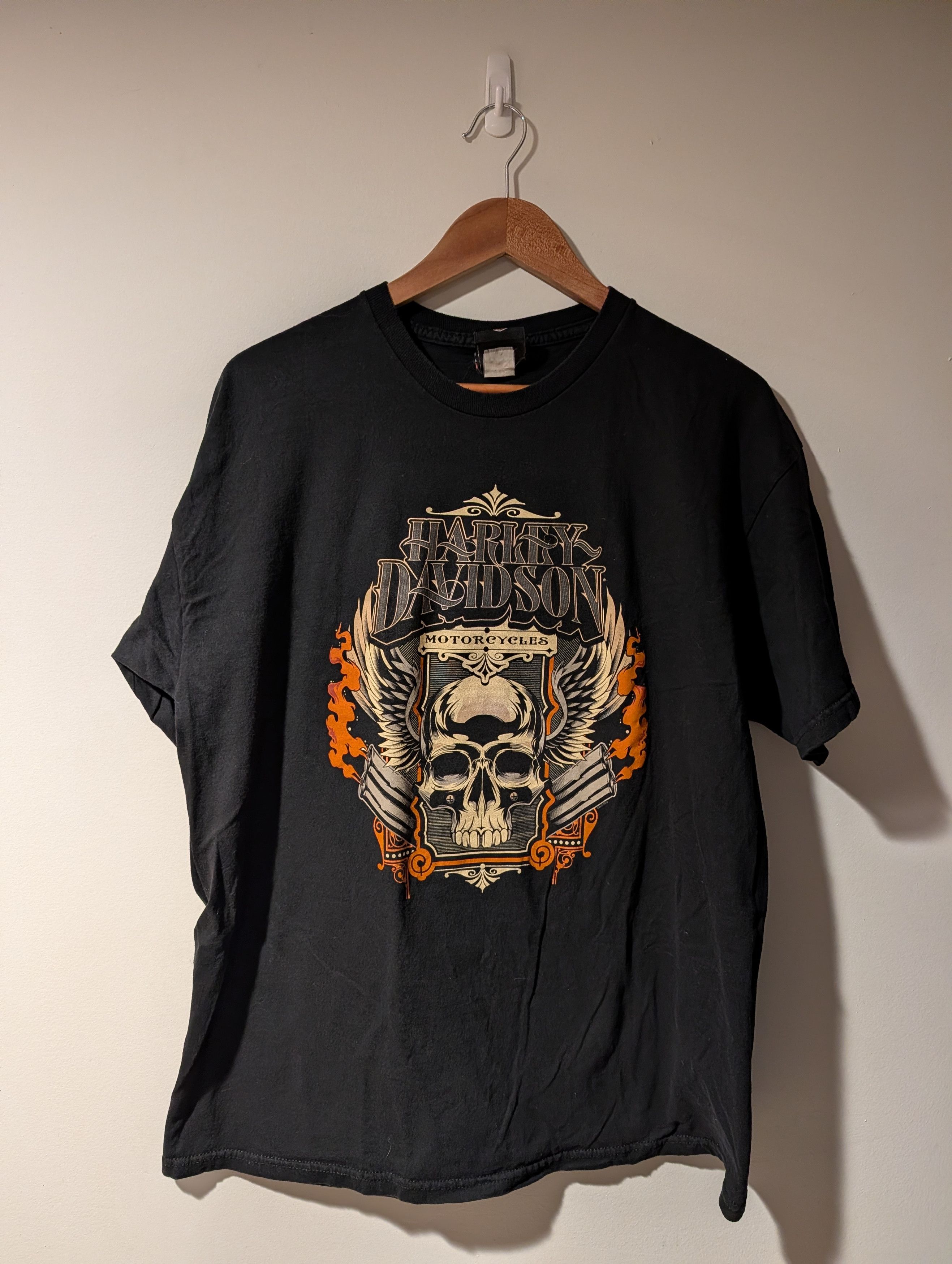 Harley Davidson Vintage 2012 Harley Davidson Motorcycle Pennsylvania T-Shirt Size US L / EU 52-54 / 3 - 1 Thumbnail