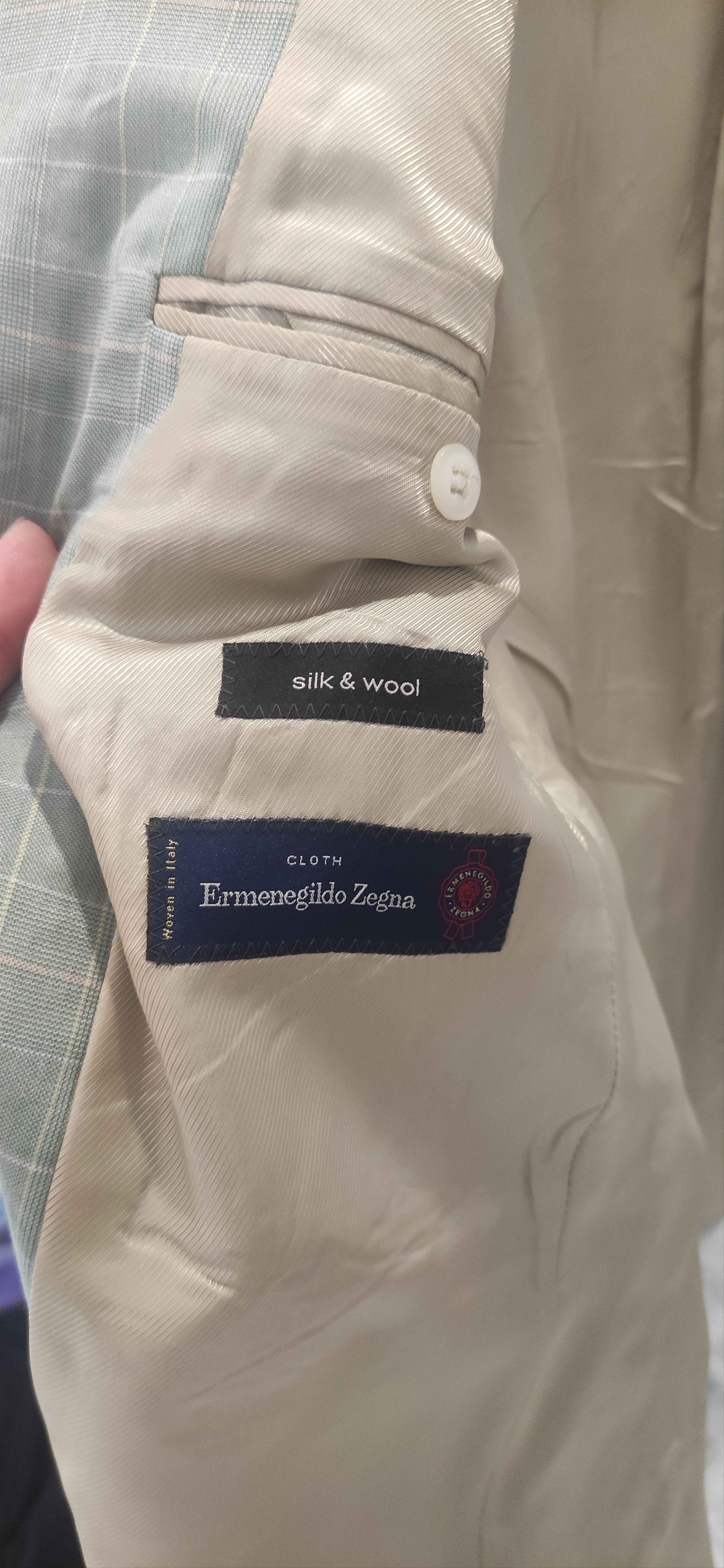 Ermenegildo Zegna The men's blazer Ermenegildo Zegna Size 48R - 8 Thumbnail