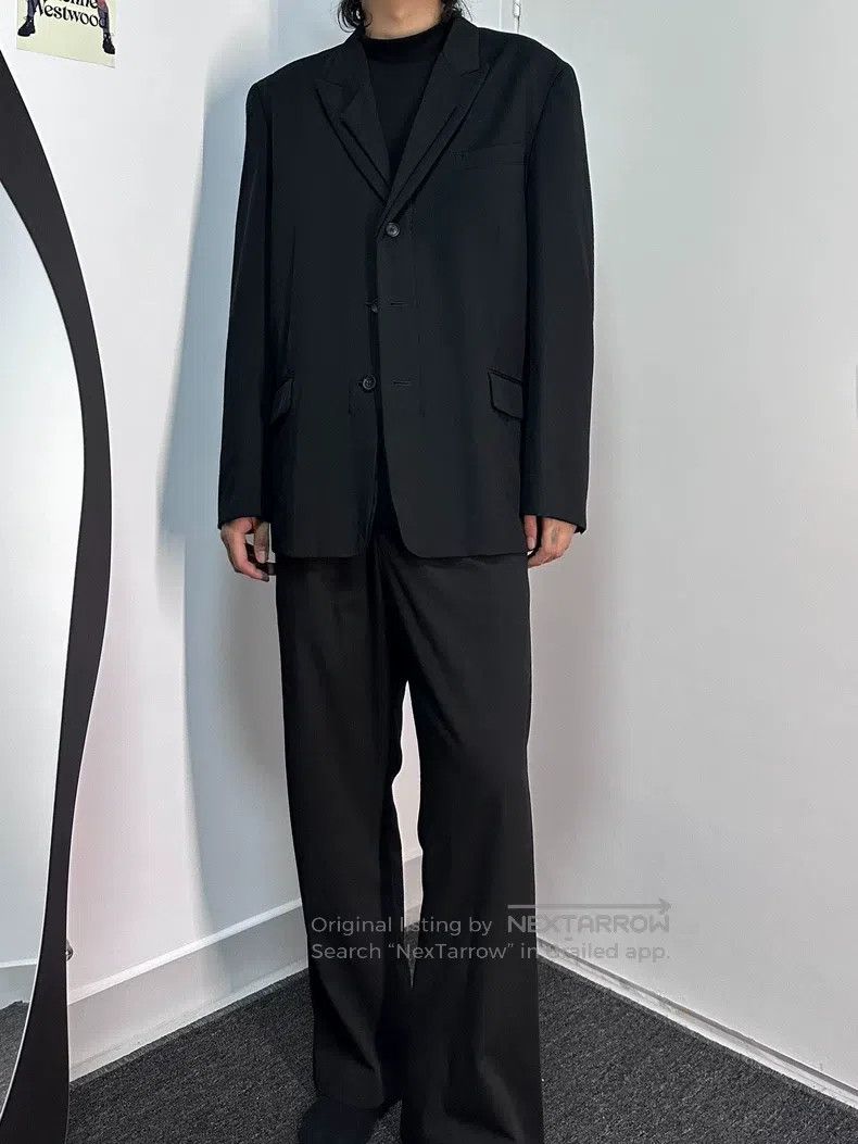 Yohji Yamamoto Yohji Yamamoto 21AW Double Collar Blazer jacket Size US M / EU 48-50 / 2 - 8 Thumbnail
