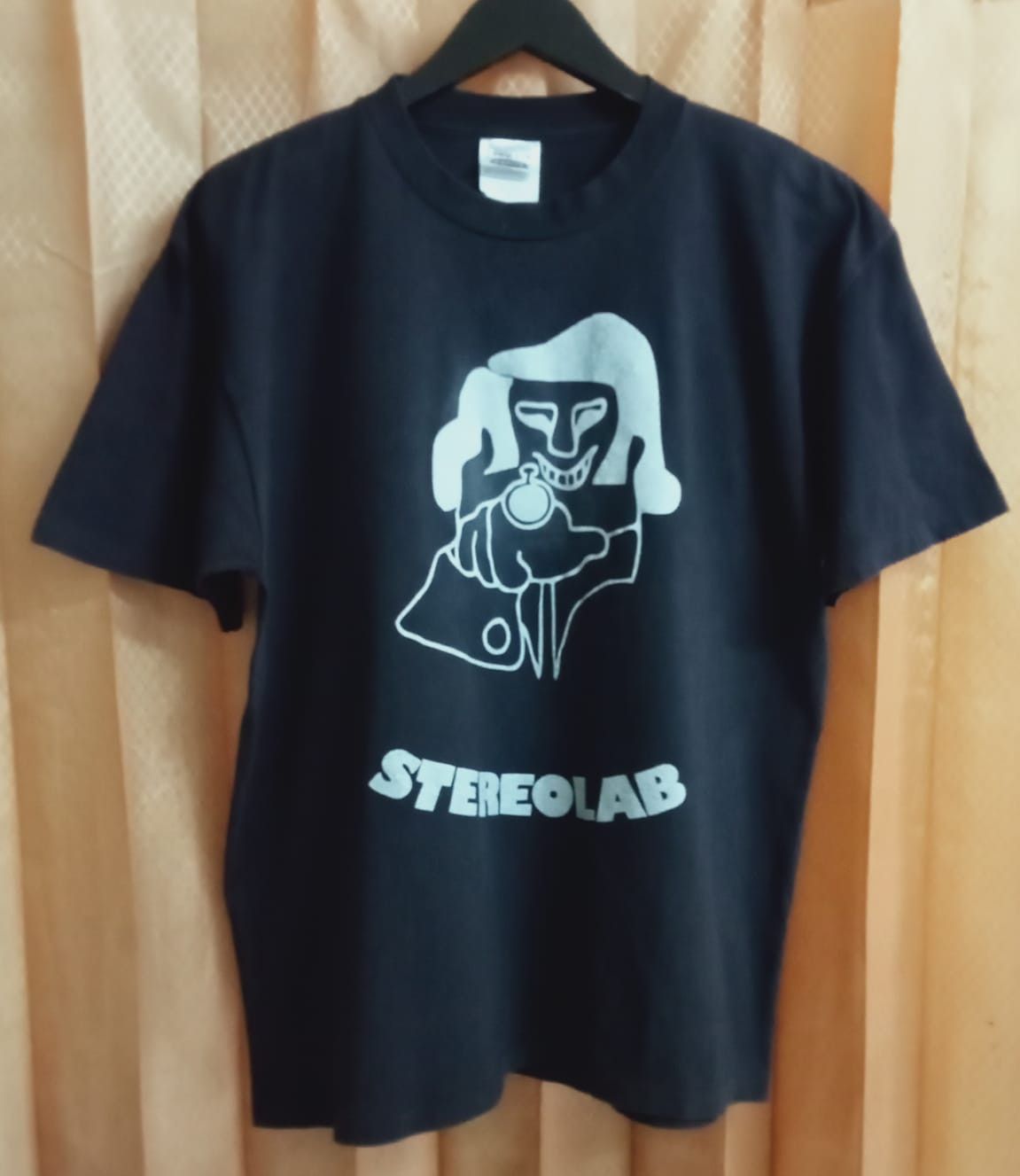 image of Band Tees x Vintage 90's Stereolab Cliff T Shirt in Black, Men's (Size Large)