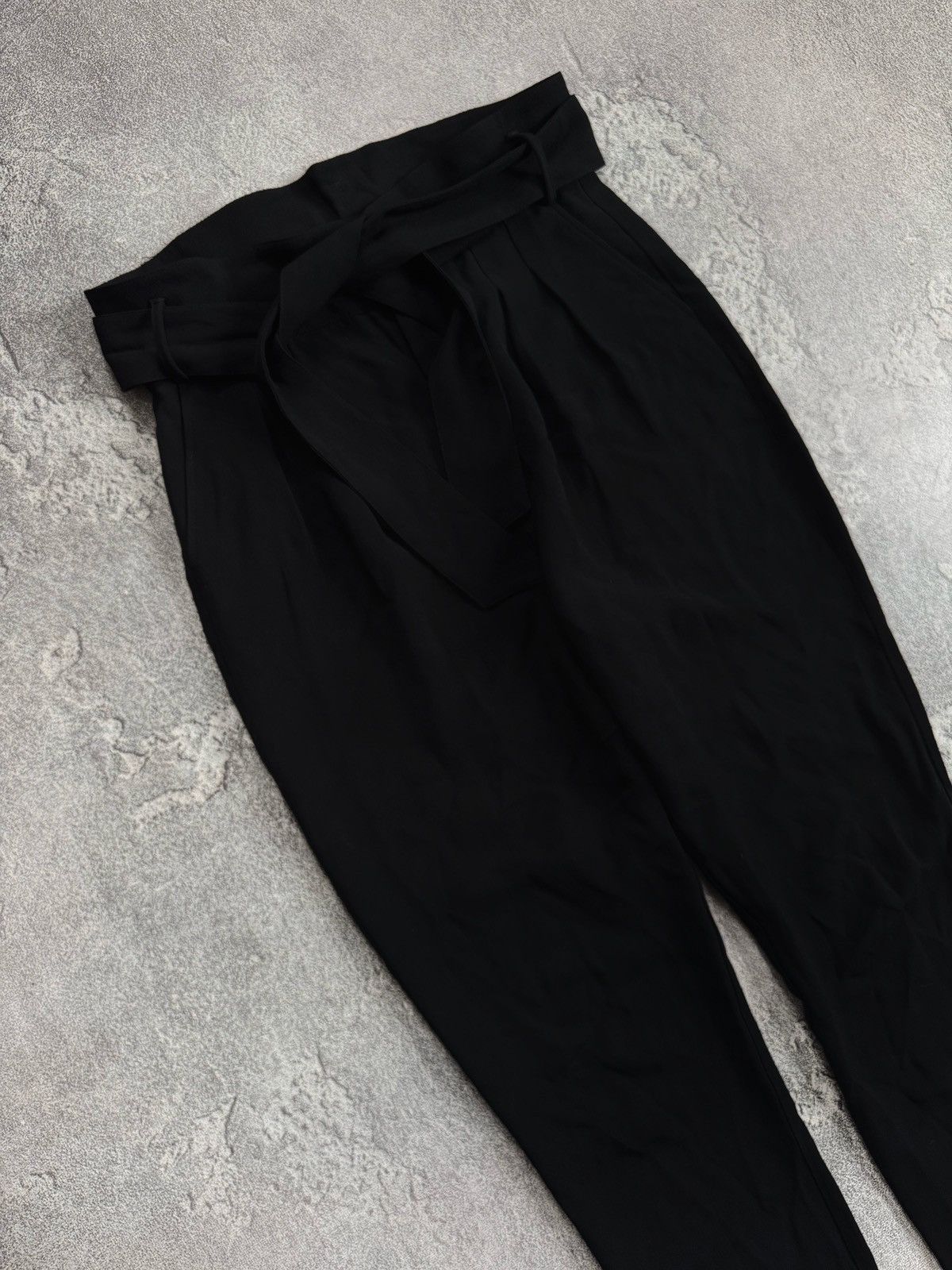 Sezane Sezane High Waist Paperbag Trousers Belted Pants Size FR 40 Size 28" / US 6 / IT 42 - 3 Thumbnail